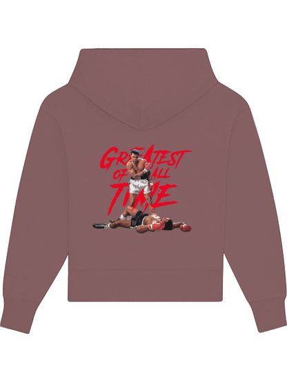 Premium Heavy Cotton Hoodie "Greatest Of All Time" hell