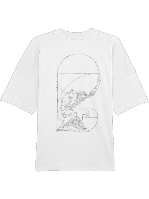 Pumpcover Unisex White "Sisyphus 2"