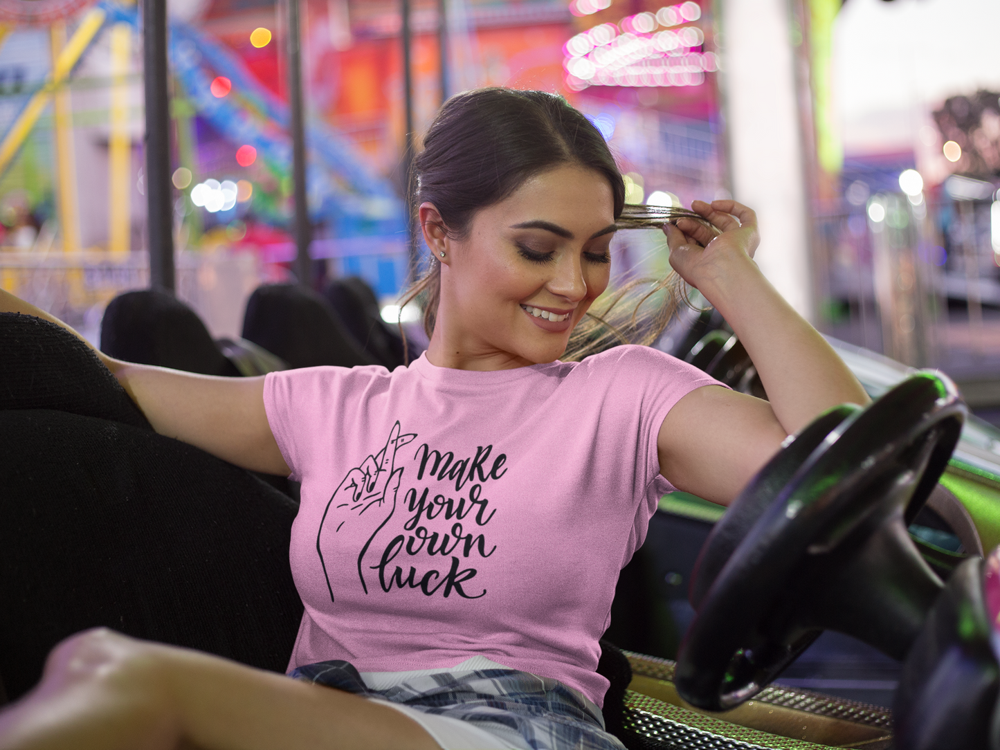 Classic Unisex T-Shirt "Make Your Own Luck"