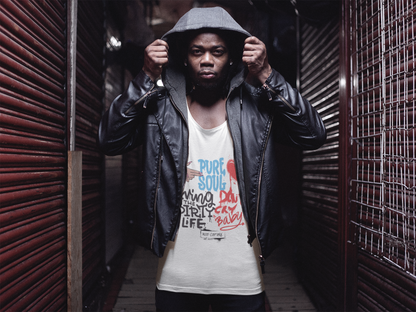 Premium Softstyle Tank Top Men "Living The Dirty Life"
