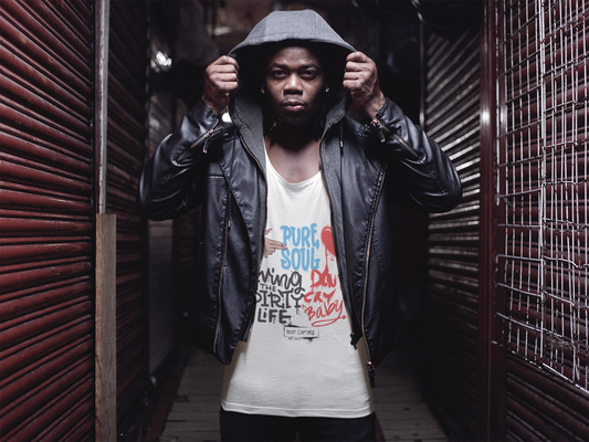 Premium Softstyle Tank Top Men "Living The Dirty Life"