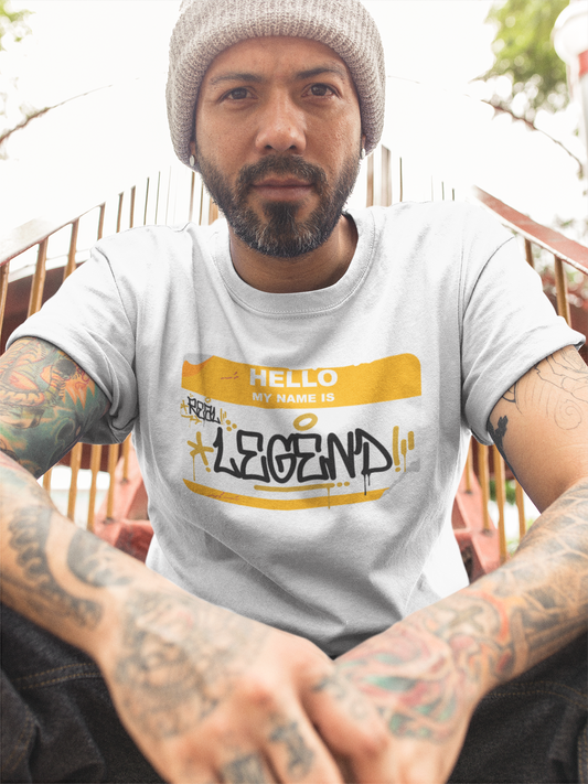 Classic Unisex T-Shirt "Hello My Name Is Legend"
