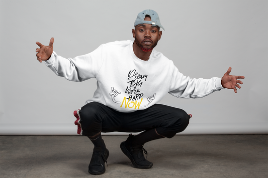 Premium Unisex Crew Neck Sweatshirt "Dream BIG"