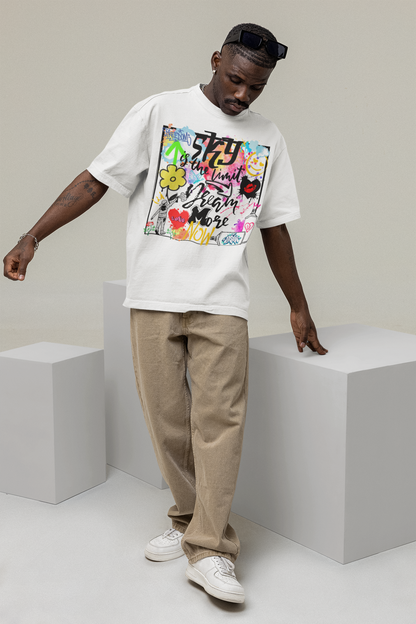 Oversized Unisex Premium T-Shirt "Sky Is The Limit"