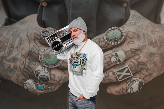 Premium Unisex Crew Neck Sweatshirt "Be Yourself"