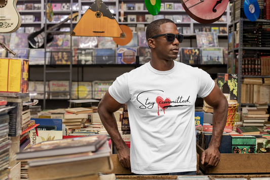 Classic Unisex T-Shirt "Stay Committed"