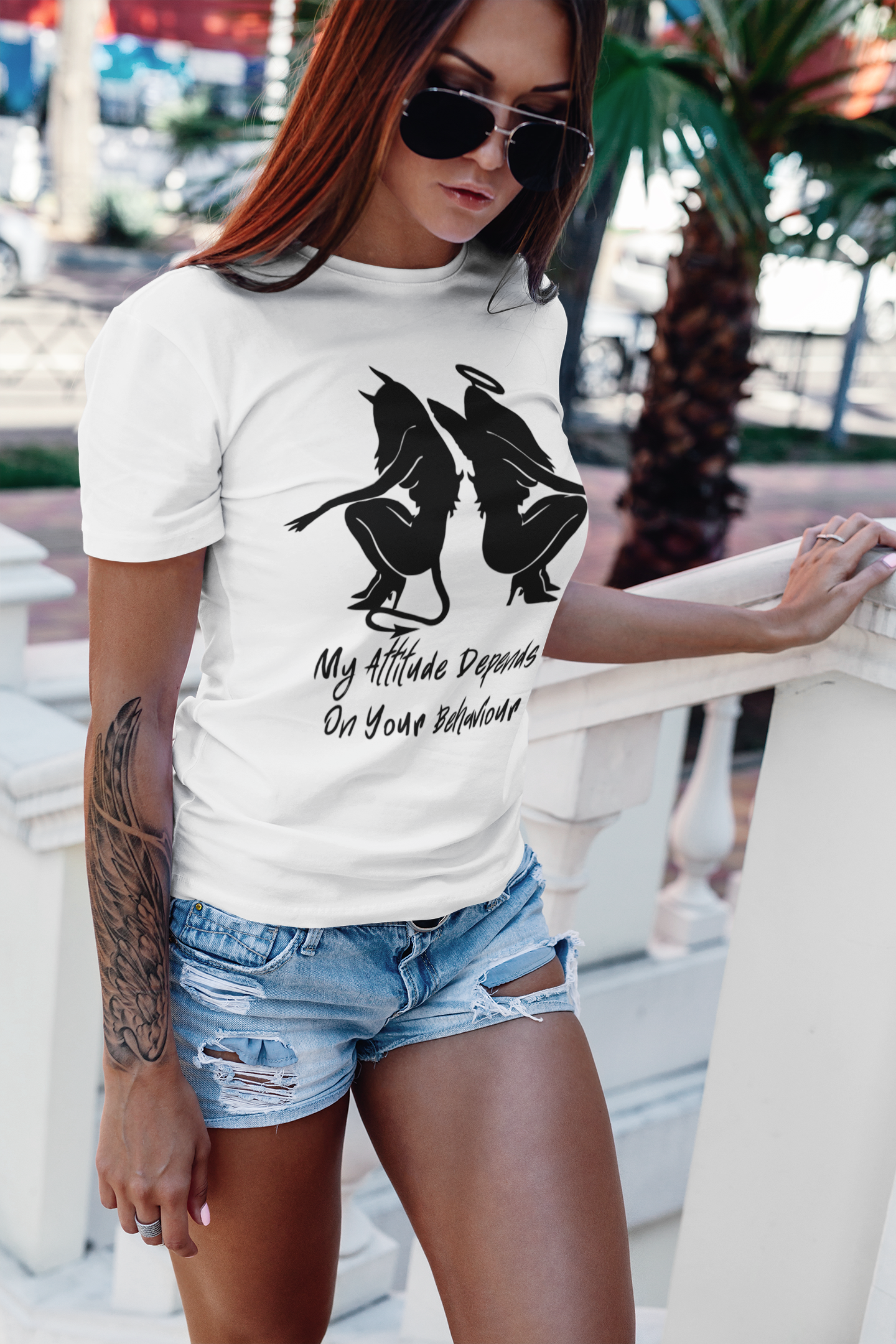 Classic Unisex T-Shirt "My Attitude"