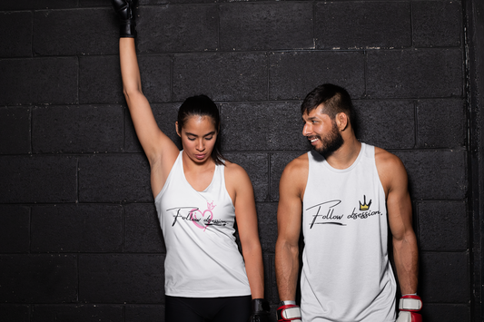 Premium Women Softstyle Tank Top "Follow Obsession."