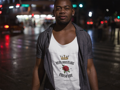 Premium Softstyle Tank Top Men "Keep Hustling"