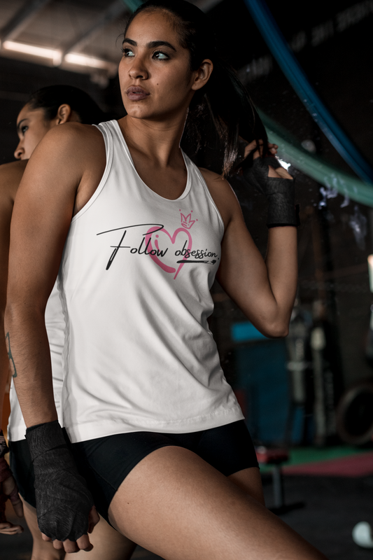 Premium Women Softstyle Tank Top "Follow Obsession"