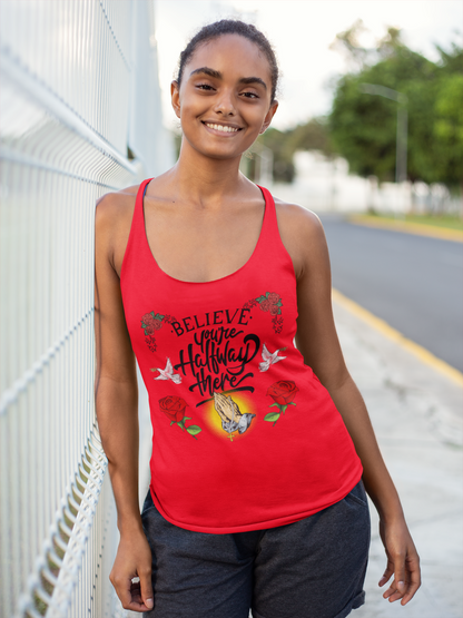Premium Women Softstyle Tank Top "Believe."
