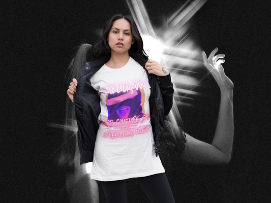 Oversized Unisex Premium T-Shirt "smile.female.2.1"