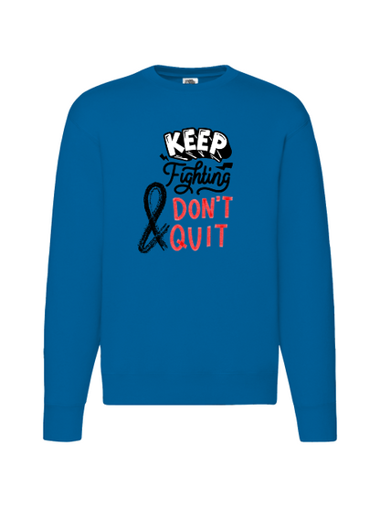 Premium Unisex Crew Neck Sweater Modell 2 "Keep Fighting"