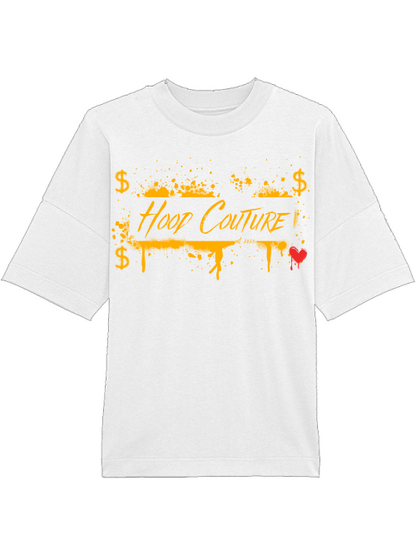 Oversized Unisex Premium T-Shirt "Hood Money Couture"