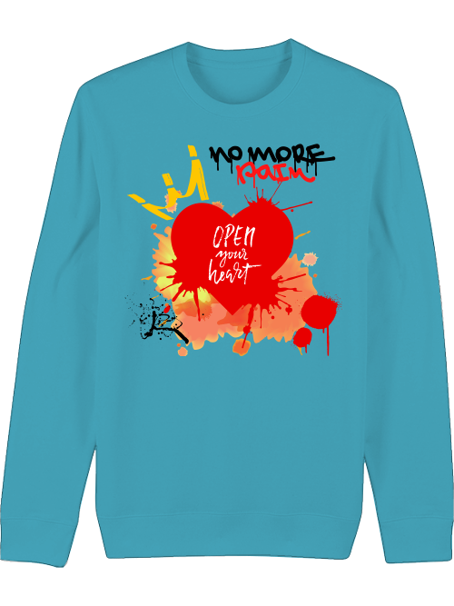 Premium Unisex Crew Neck Sweatshirt "No.More.Pain"