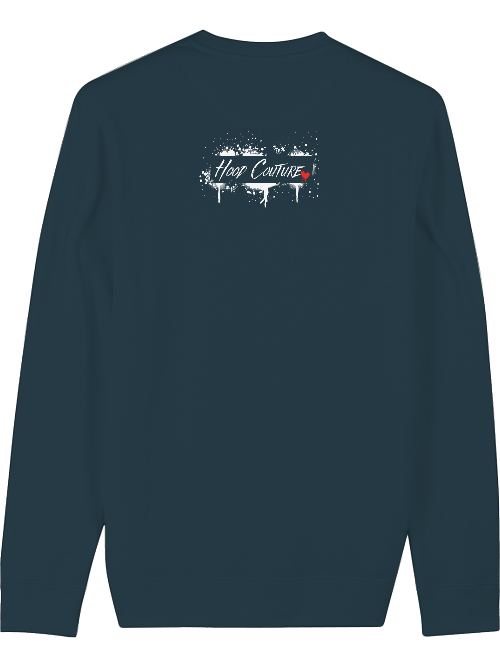 Premium Unisex Crew Neck Sweatshirt "Hood Couture By Night"