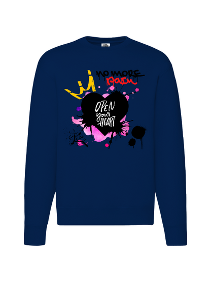 Premium Unisex Crew Neck Sweater Modell 2 "No.More.Pain."
