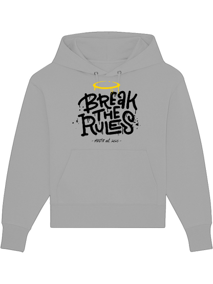 Premium Heavy Cotton Hoodie "Break The Rules"