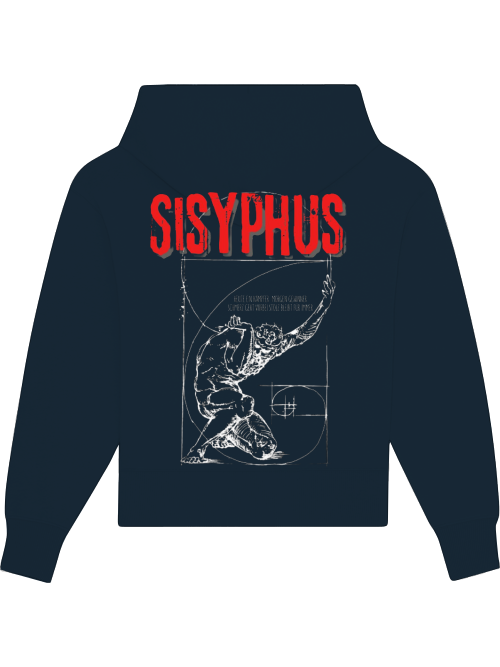 Premium Heavy Cotton Hoodie "Sisyphus"
