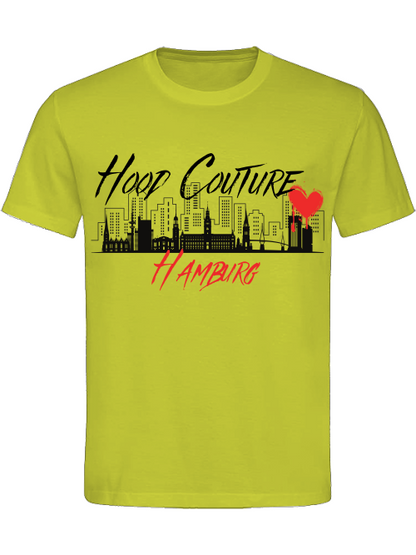 Classic Unisex T-Shirt "Hood Couture Hamburg rot"