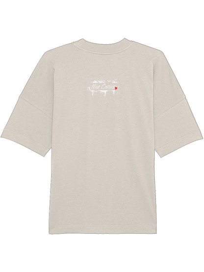 Oversized Unisex Premium T-Shirt "smile.female2"