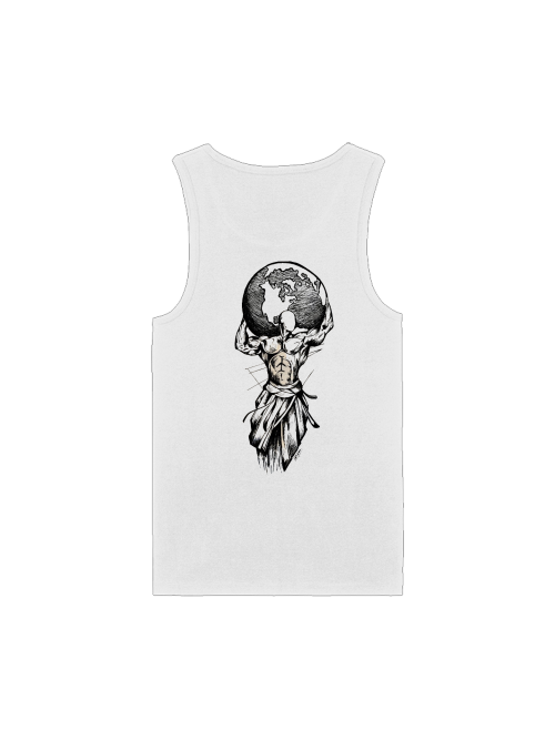 Premium TankTop Mann "Carry The World"