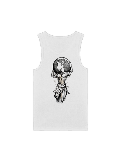 Premium TankTop Mann "Carry The World"