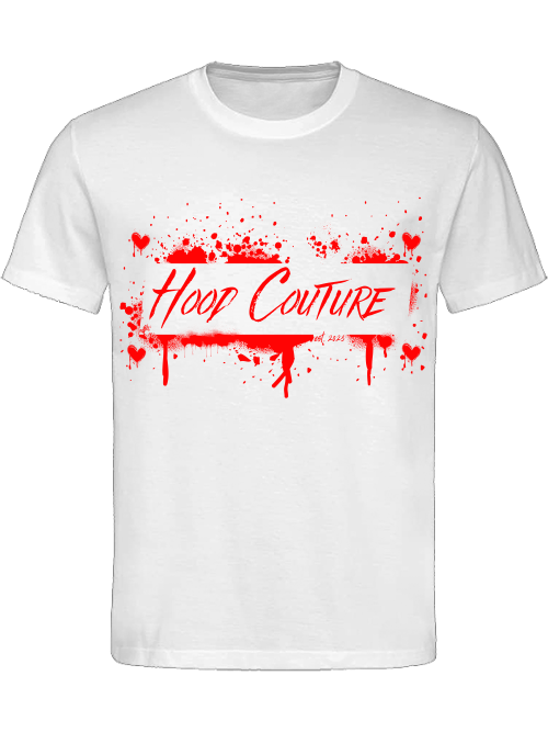 Classic Unisex T-Shirt "Hood Couture Bloody Love"