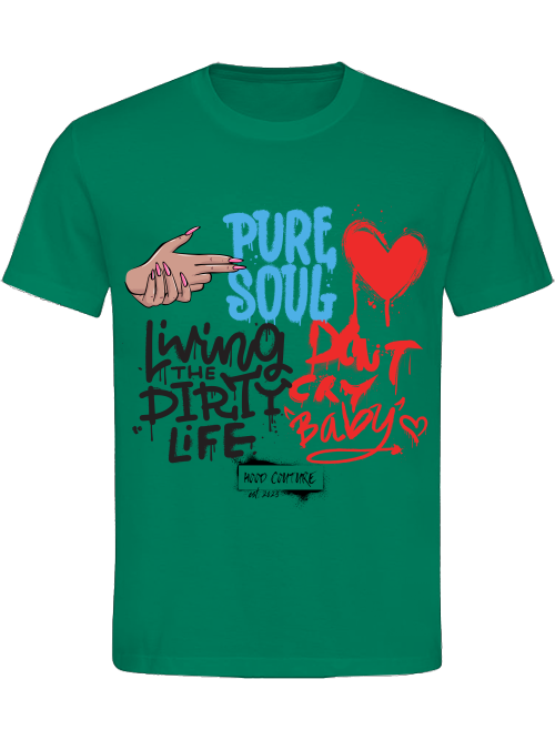 Classic Unisex T-Shirt "Living the dirty life"