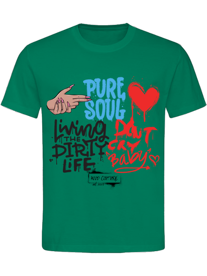Classic Unisex T-Shirt "Living the dirty life"