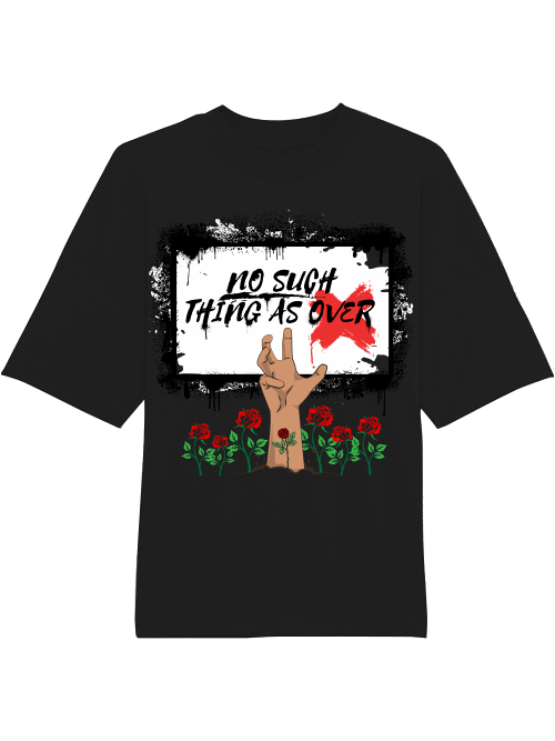 Oversized Unisex Premium T-Shirt "No Such Thing As Over"