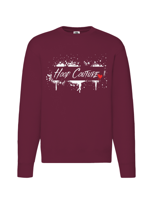 Premium Unisex Crew Neck Sweater Modell 2 "Hood Couture"