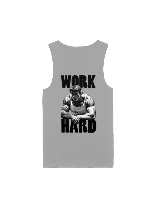 Premium Tank Top Mann "Work Hard"