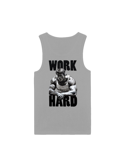 Premium Tank Top Mann "Work Hard"
