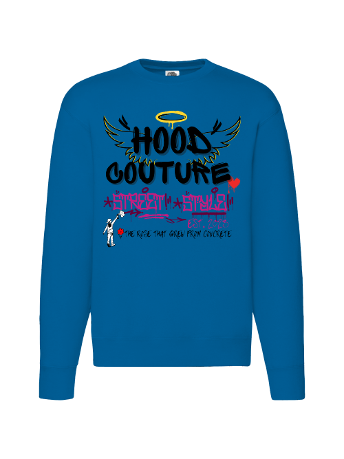 Premium Unisex Crew Neck Sweater Modell 2 "Hood Angel 2."