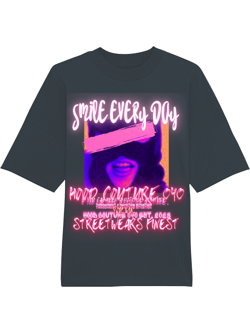 Oversized Unisex Premium T-Shirt "smile.female2"