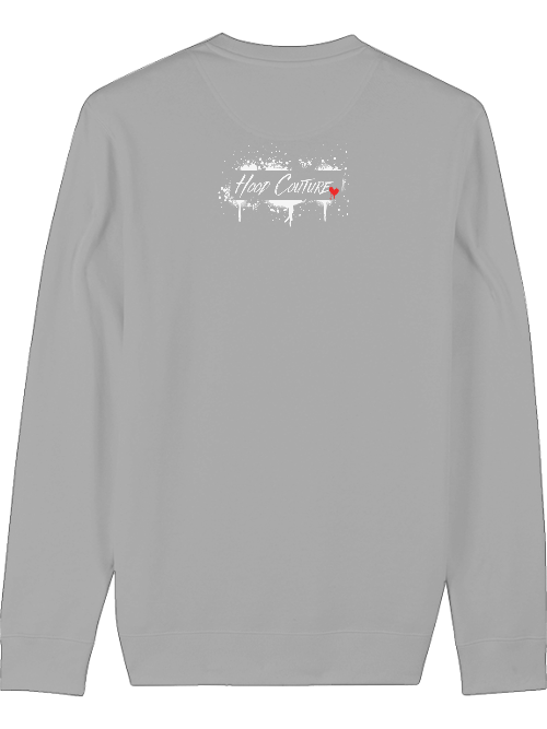 Premium Unisex Crew Neck Sweatshirt "Hood Couture Bloody Love"