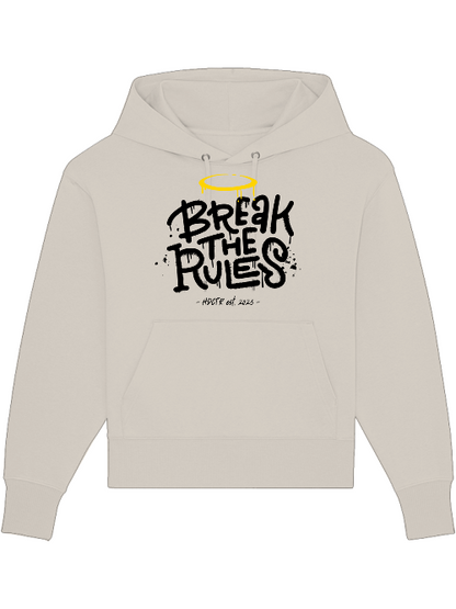 Premium Heavy Cotton Hoodie "Break The Rules"