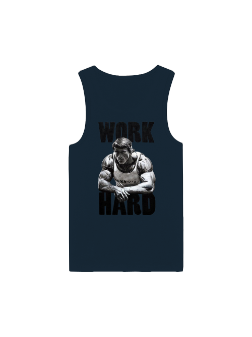 Premium Tank Top Mann "Work Hard"