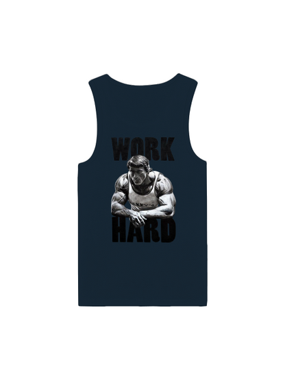 Premium Tank Top Mann "Work Hard"