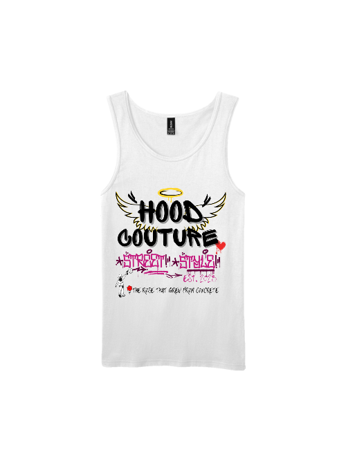 Premium Softstyle Tank Top Men "Hood Angel The Rose"