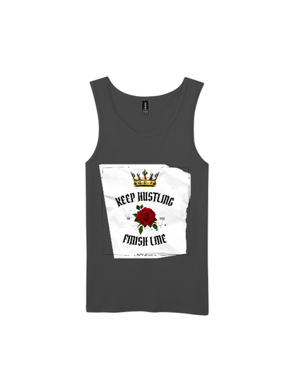 Premium Softstyle Tank Top Men "Keep Hustling"