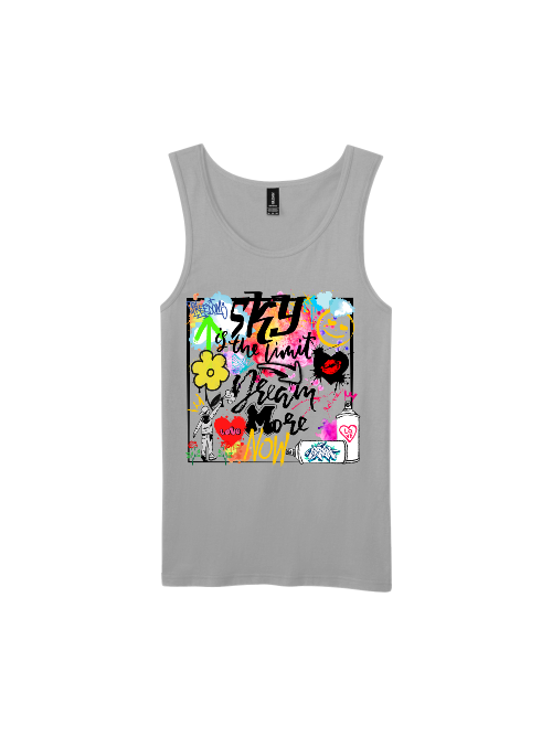 Premium Softstyle Tank Top Men "Sky Is The Limit"