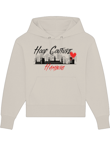 Premium Heavy Cotton Unisex Hoodie "Hood Couture Hamburg"