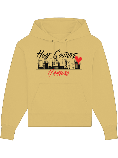 Premium Heavy Cotton Unisex Hoodie "Hood Couture Hamburg"