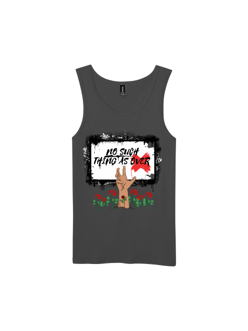 Premium Softstyle Tank Top Men "No Such Thing As Over"