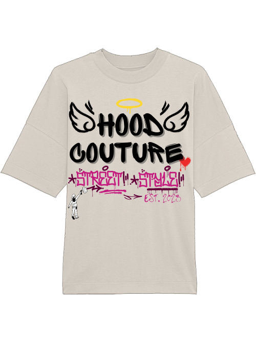 Oversized Unisex Premium T-Shirt "Hood Angel"
