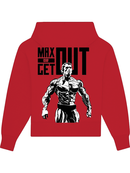 Premium Heavy Cotton Hoodie "Max Out"
