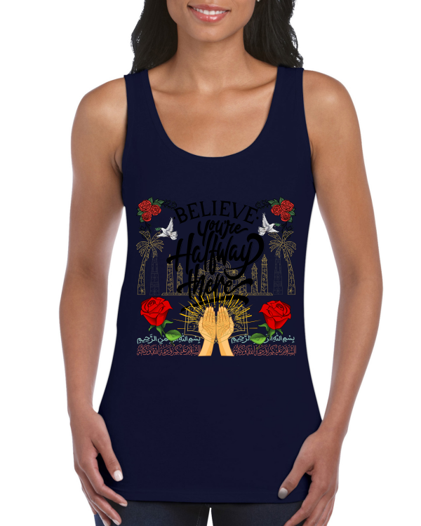 Premium Women Softstyle Tank Top "Believe"