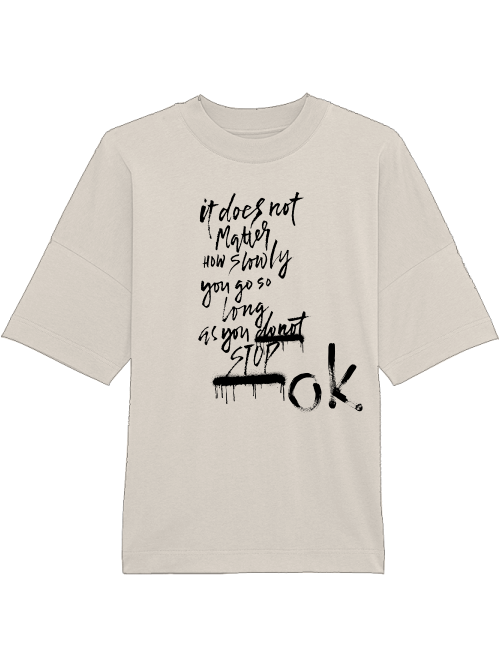 Oversized Unisex Premium T-Shirt "Dont Stop"